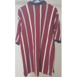 Polo Chaps Ralph Lauren rayé bordeaux XL – Occasion très bon état | Brocaffaire