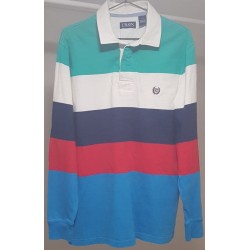 Polo Chaps rayé multicolore L – Très bon état
