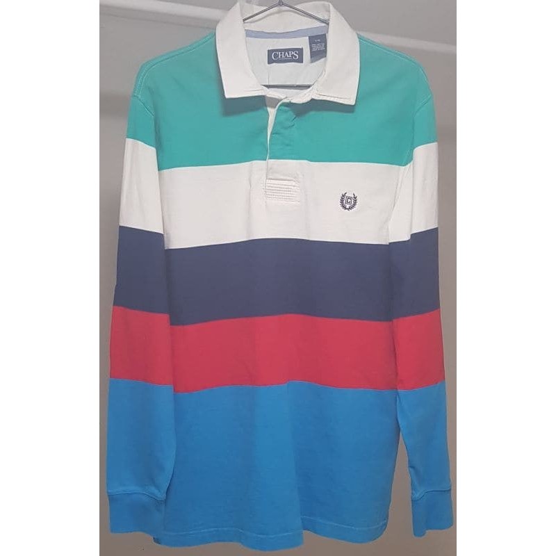 Polo Chaps rayé multicolore L – Très bon état