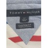 Polo Tommy Hilfiger rayé rouge et bleu S – Bon état | Brocaffaire