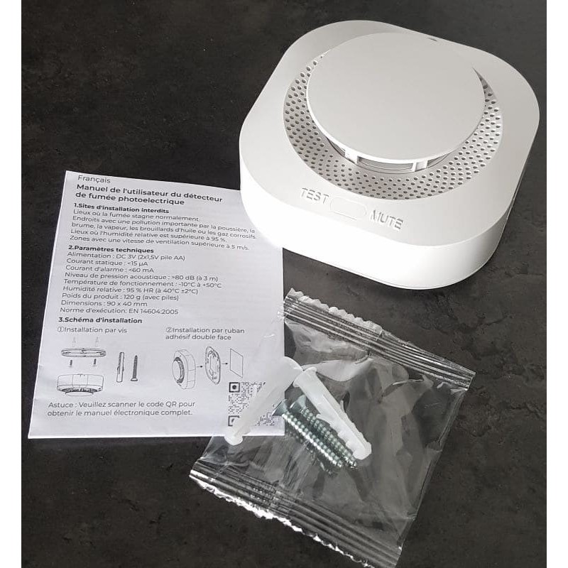 Détecteur de fumée photoélectrique pour une protection incendie optimale
