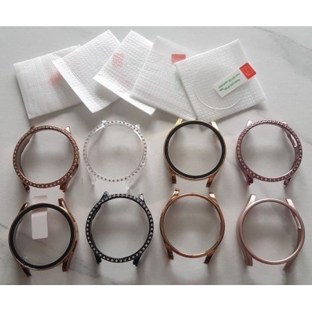 Lot de 8 protections d’écran d’occasion pour montre connectée 40 mm.