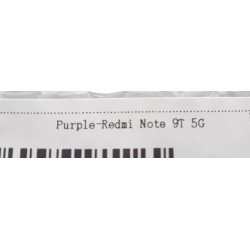 Coque Violet et Rouge Redmi Note 9T 5G | Protection Antichoc | Brocaffaire