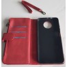 Coque Rouge Redmi Note 9T avec Porte‑Cartes et Porte‑Monnaie | Brocaffaire